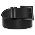 SUOSDEY Plus Size Women's Leather Belts for Jeans Pants Dress Fashion Women Waist Belt with Gold Buckle - color: B-black, size: Fit waist size 26''-33''