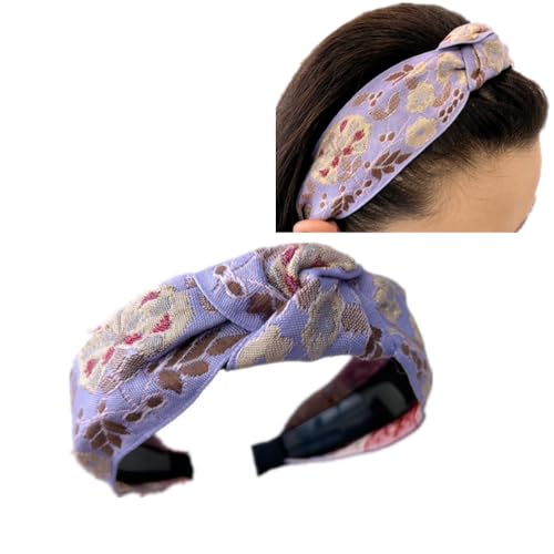 Twist Hard Headbands for Women Knotted Head Bands for Women's Hair Floral Boho Headbands Stylish Headband Twist Knot Headband(3Colors, Knotted Style, One size fits most) - color: 3Colors, Knotted Style
