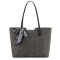 Montana West Tote Bags for Women Top Handle Satchel Purses - color: Dusty Grey