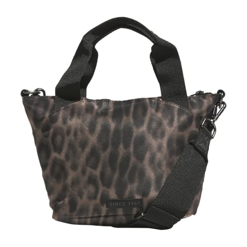 adidas Small Tote Mini Bag for Women and Men - color: Premium/Leopard Black-earth Strata/Black