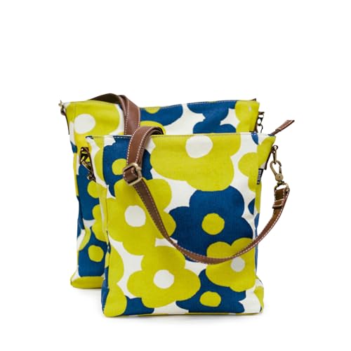 MAIKA Recycled Canvas City Sling Crossbody Bag - color: Hana