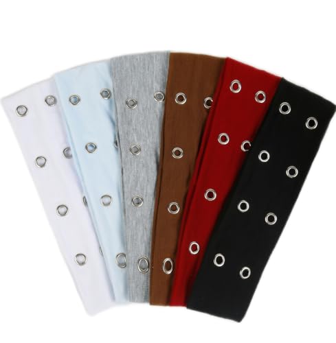 TERSE Grommet Headbands for Women Trendy Y2K Hair Accessories: Cute Eyelet Head Bands for Women's Hair Fashion Hairbands 6PCS - color: Headbands Color- Y2K Deisgn
