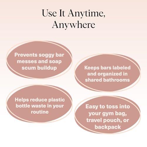 Kitsch Bar Soap Saver Pouch – Patented Mesh Soap Bag for Shampoo and Conditioner Bars - Extends Use & Prevents Soggy Mess - Recycled Beauty Bar Bag, Eco-Friendly - Mint - color: Mint