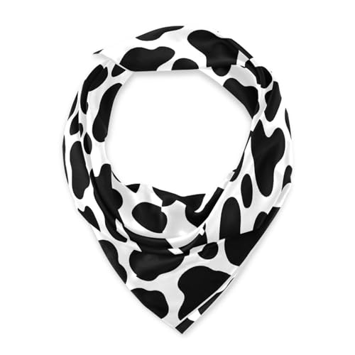Silk Scarf Women Silk Neckerchief Sleep Wrap Head Scarf Square Headwear Lady Aesthetic Accessory 35.4 * 35.4in - color: Style10