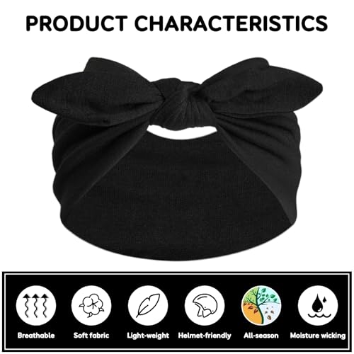 S&N Remille Wide Headbands for Women, Large Hairband, Elastic Non-Slip Headband Twist Knotted Accessories, Yoga Workout Vintage Hair 3 Pack (Multi-colored-2) - color: Multi-colored-2