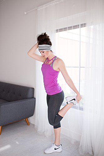 Maven Thread Wide Workout Headbands for Women – Non-Slip Sweatbands for Gym, Running & Yoga - color: Bodhi