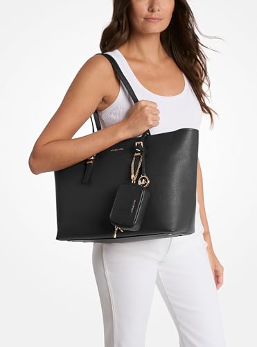 Michael Kors Quinn Large Tote - color: Gold-tone Hardware/Black