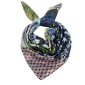 Large Cotton Bandana Lightweight Head Hair Scarf Headbands Wraps Cover Handkerchiefs for Women Men 25 x 25 inch - color: Rt20