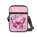 Womens Crossbody Bag Cell Phone Purse Wallet Small Shoulder Handbag for Workout Travel Gym - color: Beautiful Butterfly