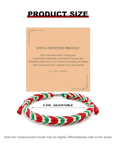Iran Bracelet for Men Women Country Flag Color Wrist Wrap Bracelet Boho Green White and Red Patriotic String Thread Bracelets Iranian Protection and Lucky Jewelry Accessories - color: A3:Iran Bracelet