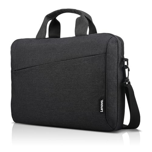 Lenovo Laptop Bag T210, Messenger Shoulder Bag for Laptop or Tablet, Sleek, Durable & Water-Repellent Fabric - size: 17 inch