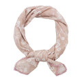 Large Cotton Bandanas for Women, 27 x 27 inch Hair Neck Scarf, Headband Square Scarf - color: N-pink White