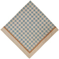 Single Pack Bandanas 60s Premium Cotton Soft Thin Handfeel Large Handkerchief for Men and Women - color: Houndstooth