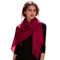 K-Elewon Large Square Scarf 51" Cotton and Linen Hand feel Scarf Fashion Scarves Hair Wrapping Scarfs Neck Scarves for Women - color: H2313
