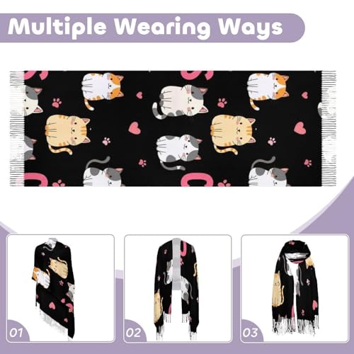 Scarfs for Women Fall Winter Scarves Shawls and Wraps for Evening Dresses - color: Design16
