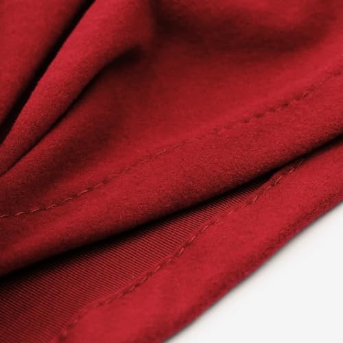 DRESHOW 5 Pack Knotted Headwraps for Women African Turban Pre-Knotted Beanie Headwraps Hair Covers - color: 5 Pack Donuts: White, Khaki, Army Green, Dark Red, Black