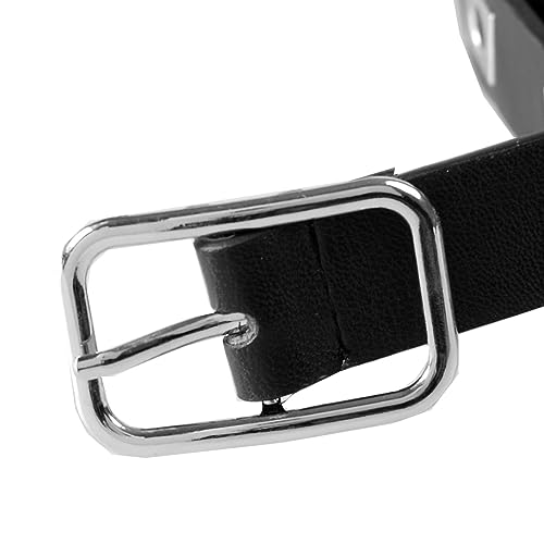 MILAKOO Punk Leather Waist Belt for Women Vintage Accessories for Hippie Skateboarding Enthusiasts - color: Z
