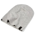 Revony Chemo Beanie Cap - Soft and Skin Friendly - 100% Cotton - color: Light Heather Grey