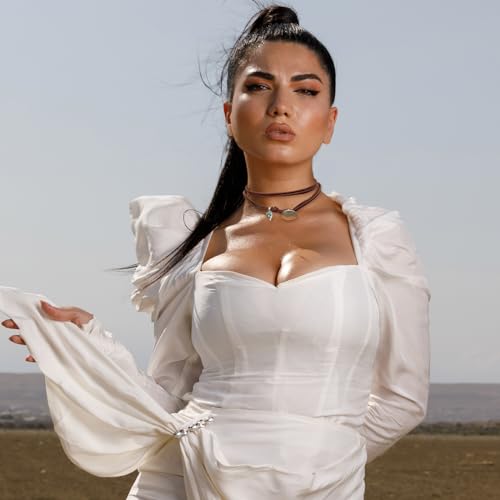 HUASAI Choker Necklace for Women Boho Necklaces Country Concert Outfits for Women Layered Western Choker Necklace Boho Cowgirl Jewelry Accessories Dress - color: Z:Boho Necklace