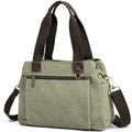 Canvas Hobo Bags for Women Casual Tote Bag Purses and Handbags Multi-Color Striped Crossbody Bags Ladies Top Handle Satchel - color: Wy31-army Green