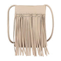 Hoce Women’s Leather Fringe Messenger Bag Large Hobo Crossbody Tassel Shoulder Bags, Gift for Mom Wife Girlfriend - color: 07785apricot