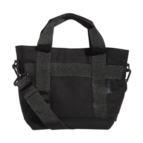 adidas Small Tote Mini Bag for Women and Men - color: Canvas/Black