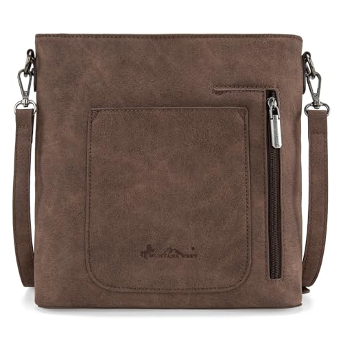 Montana West Western Crossbody Bag Purse for Women - color: Coffee