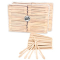 GOLD HONEY 800Pcs Wooden Eyebrow Wax Sticks for Hair Removal in Boxed, Wood Small Wax Sticks, Small Waxing Spatulas for Eyebrow, Lip, Face, Nose - Spa and Home Usage