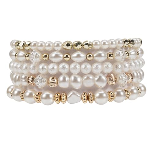 Bohemia Bracelets for Women Vintage Stackable Beads Bracelets Charm Stretch Beach Jewelry - color: Color 37