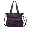 KL928 Large Purses for Women Shoulder Bag Tote Handbags Stylish Vegan Leather Hobo Bags Ladies, A-Black-4 | Large - color: A-purple