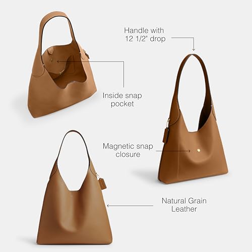 COACH Brooklyn Shoulder Bag 39 - color: B4/Honey Brown