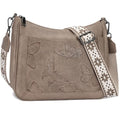 KITEVIUN Crossbody Bags for Women Trendy, Vegan Leather Medium Butterfly Hobo Purse, Women's Shoulder Handbags - color: 06-apricot