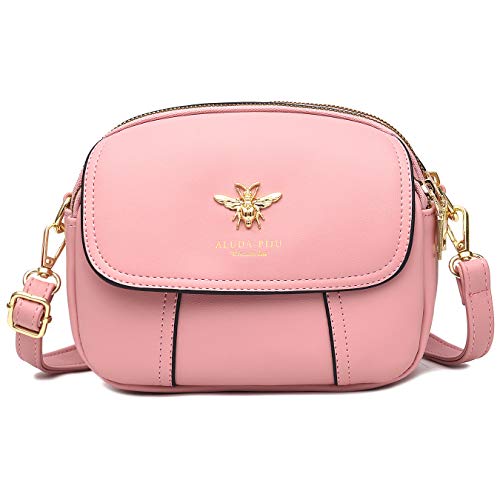 Small Crossbody Bags Shoulder Bag for Women Stylish Ladies Messenger Bags Purse and Handbags Wallet - color: 12-pink