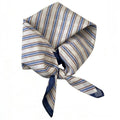21 x 21 Inch Cotton Bandana for Women and Men,Soft Breathable Head Scarf, Multi-purpose Headband, Hair Scarf - color: Stripe White-un05