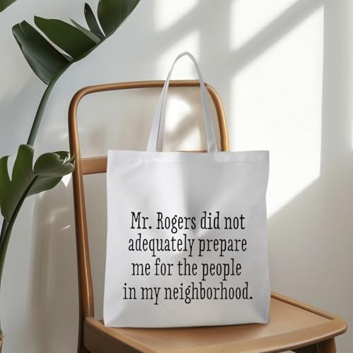 Motivational Canvas Tote Bag,Positive Affirmation Gifts for Women Men Reusable Grocery Shopping Tote Bag Purse - color: White