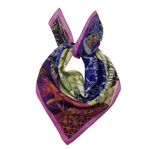 Large Cotton Bandana Lightweight Head Hair Scarf Headbands Wraps Cover Handkerchiefs for Women Men 25 x 25 inch - color: Rt28