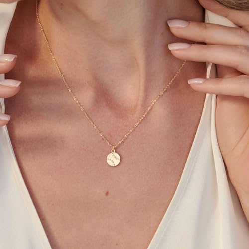 VRIUA Gold Necklace for Women - 14K Gold Plated Dainty Italian Horn Star of David Butterfly Bow Sun Lotus Volleyball Baseball Cowboy Boots Necklace Jewelry Everyday for Women - style: Baseball