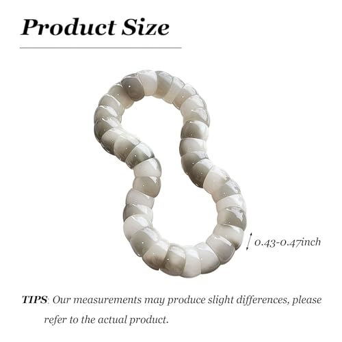 Fidget Bracelet Natural Bodhi Seeds Beaded Bracelets Zen Fidget Stretch Bracelets Alleviate Anxiety Stress Protection Healing Bodhi Jewelry Gifts for Women Men - color: A6:Fidget Bracelet