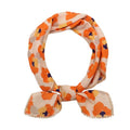 Large Cotton Bandanas for Women, 27 x 27 inch Hair Neck Scarf, Headband Square Scarf - color: Orange & Yellow