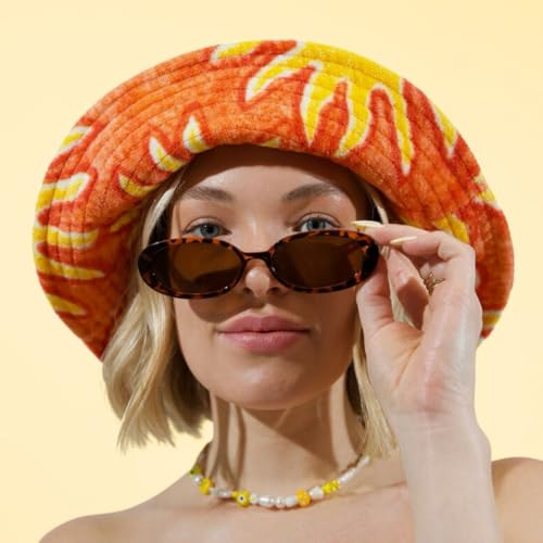 90s Sunglasses for Women Men Retro Small Oval Sunglasses - color: Leopard/Brown 2