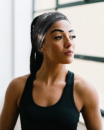 DRESHOW 6 Pack Extra Wide Headbands for Women Large Turban Headband Boho Head Wrap Elastic Hairbands Hair Twisted Knot Hair Accessories - color: 6 Pack: Fantasy Color
