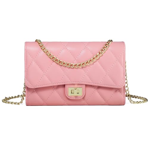 Small Cross Body Purses Sling Crossbody Bags for Women, Shoulder Bag Tote Purse Cross Body Bag Phone Bags - color: Q Pink