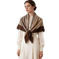 41" Large Square Scarf Hairscarf Fashion Scarves Hair Wrapping Scarfs Night Sleeping Headscarf for Women B06 - color: B069