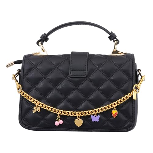 Bag Purse Charms Chain for Handbags Women's Pants Wallet Gold Link Bag Chain Keychain Y2K Accessories - color: Heart Butterfly