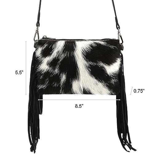 Montana West Western Purse for Women Crossbody Bag Wristlet Clutch Purse - color: A4 Black