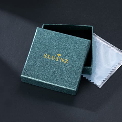SLUYNZ 925 Sterling Silver CZ Cuff Earrings for Women Small Hoop Earrings No Piercing Cartilage Earrings - color: C-Rose Gold Plated
