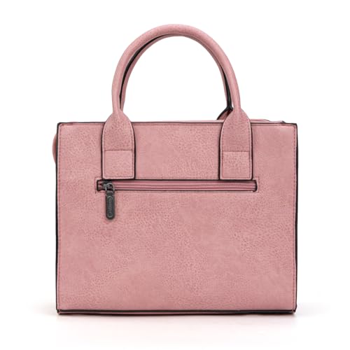 Wrangler Tote Bag for Women Western Purse and Aztec Satchel Handbag - color: Aztec Pink