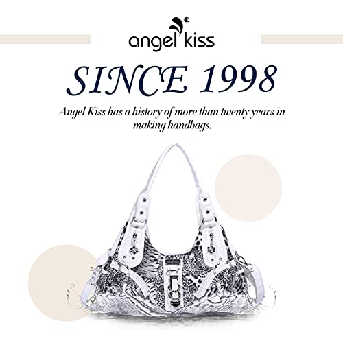 Angelkiss Hobo Purses and handbags for Women Satchel Handbag Women Purses Large Daily Shoulder Bags | Purses - color: White-leopard