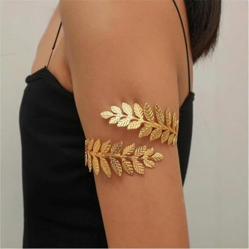 Frodete Arm Cuff Bracelet for Women Gold Upper Arm Jewelry Bangle Cuff Bracelets Starfish Shell Beach Jewelry Trendy Stuff Gifts - color: D5:arm cuff