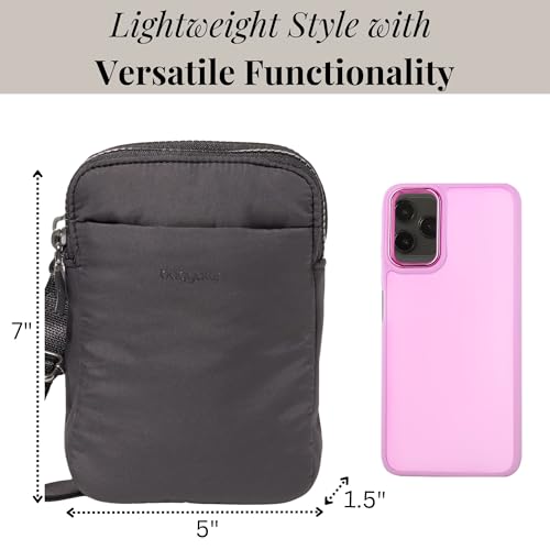 Baggallini Women's Modern Take Two Rfid Crossbody - color: Black Puff